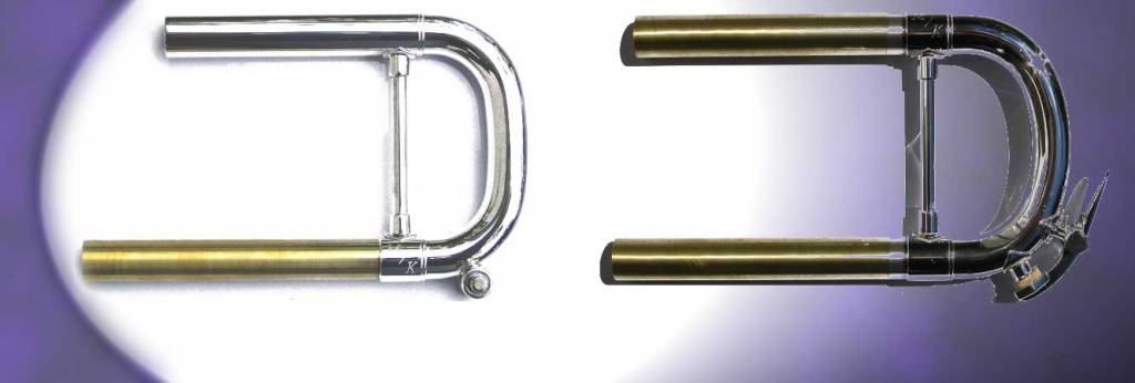 M/K Drawing Bending Bach and Yamaha custom tuning slides and leadpipes