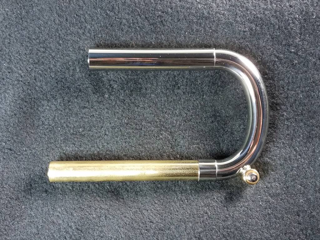 Silver NEW Genuine Yamaha YTR6310ZS Tuning Slide Assembly w/o Water Key 