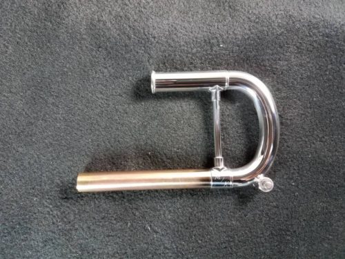 Yamaha Trumpet Tuning Slide (Silver Plated, Bronze Bb Standard Weight SR Semi-Round, Fits Yamaha 8335 Xeno Reverse)