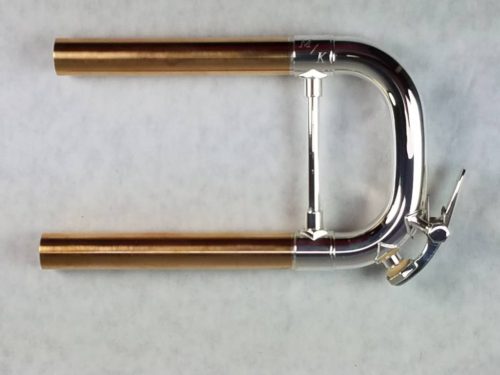 Bach Trumpet Tuning Slide (Silver Plated, Bb Standard Weight SR Square Bronze, with Bach Waterkey)