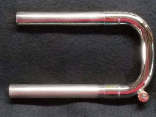 Bach Trumpet Tuning Slide (Raw Finish,Bb Standard Weight SE Square Nickel)