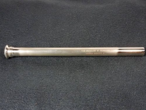 M/K Trombone Leadpipe (GR Bass Raw Finish, Nickel Silver with Getzen-Edwards Threaded Collar, .562 Bore)