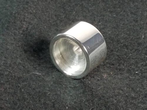 M/K Getzen Bottom Valve Caps (Silver Plate Finish, Set of 1 - 1.44 Ounce)