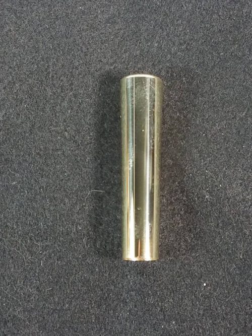 M/K Lead Pipe Receivers (Raw Finish, Yellow Brass Tapered 2.25")