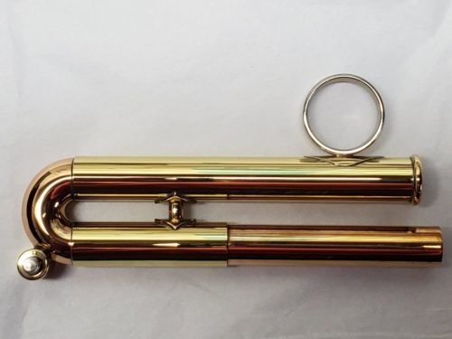 Yamaha Z Complete 3rd Slide (one piece) with Amado key (Lacquer finish, Bronze)