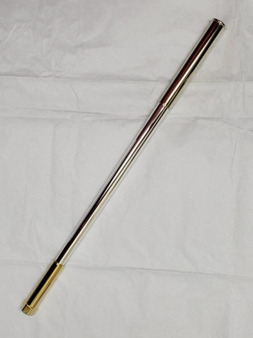 Bach Mt. Vernon 7 Bb Leadpipe with MTV Receiver (Raw, Sterling Silver, Standard Weight)