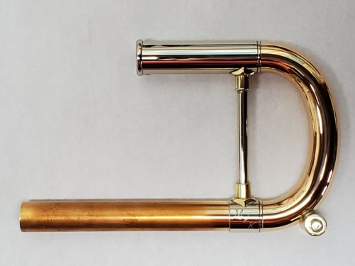Yamaha Trumpet Tuning Slide (Raw Finish, Bronze Bb Standard Weight SR Semi-round, Fits Yamaha 8335 Xeno Reverse)