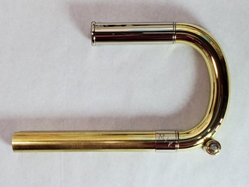 Yamaha Trumpet Tuning Slide (Lacquer Finish, Yellow Brass Bb Standard Weight SE Semi-round, Fits Yamaha 8335 Xeno reverse)
