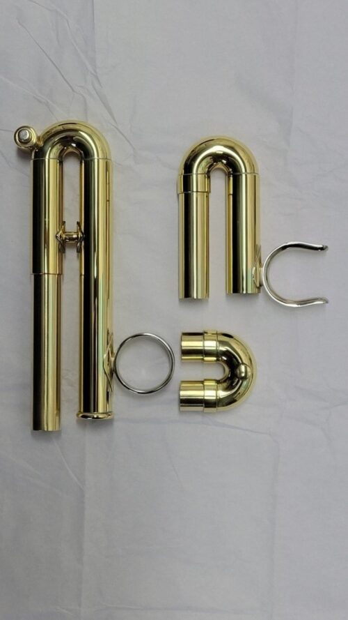 Yamaha Z Trumpet Valve Slide Set (Lacquer Finish, Finger hook, Yellow Brass for models 6310Z and 8310Z)
