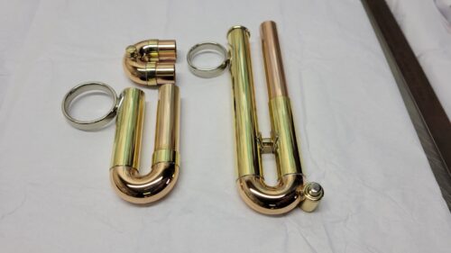 Yamaha Z Trumpet Valve Slide Set (Lacquer Finish, Finger ring, Bronze for models 6310Z and 8310Z)