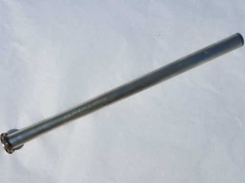 Trombone Pipe with Pull Ring (MK50, Sterling Silver, .562 Bore)