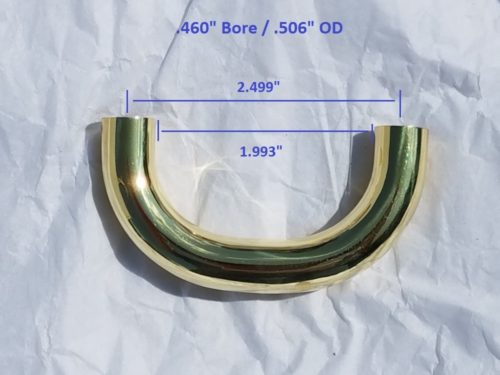 Benge (and others) Standard Weight ML Bore (Yellow Brass)