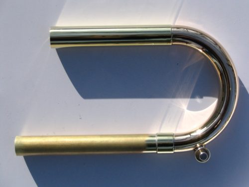 Yamaha Z Bb YSE-ML Trumpet Tuning Slide (Raw Finish, Bronze, SE series, Fully Round, ML Bore, for models 6310Z and 8310Z)