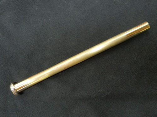 Trombone Pipe with Pull Ring (MK42 Tenor, Yellow Brass, .547 Bore)