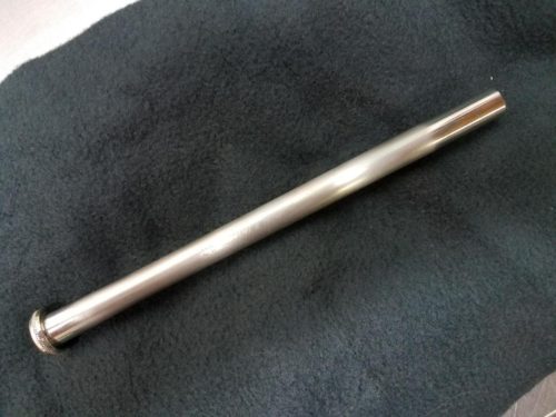 Trombone Pipe with Pull Ring (MK50-O, Nickel, .562 Bore)