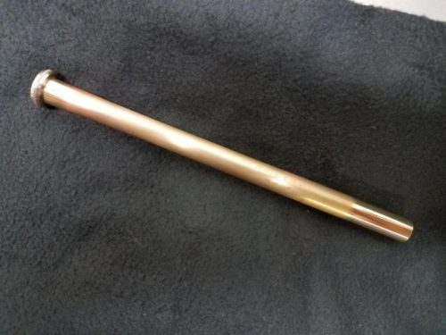 Trombone Pipe with Pull Ring (MK50, Rose Brass, .562 Bore)
