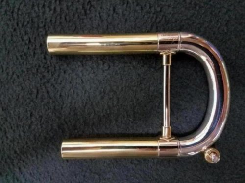 Bach C Tuning Slide (Raw Finish, Semi-Round, Sterling Silver, SR Series, Large Bore, Fits 25C or 25H)