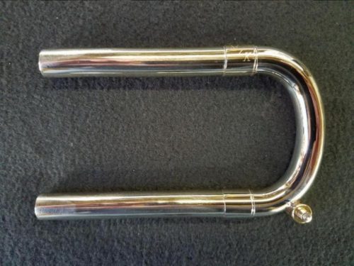 Bach Standard Weight Bb BSE-ML Tuning Slide (Raw Finish, Semi-Round, Nickel Silver, SE Series, ML Bore)