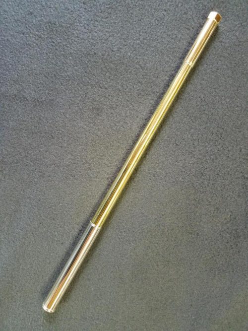 Bach Mt. Vernon 7 Bb Leadpipe with MTV Receiver (Raw, Yellow Brass, Standard Weight)