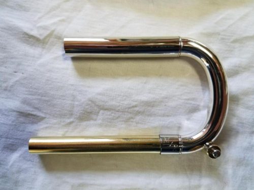 Bach Bb BSE-ML Lightweight Reverse Tuning Slide (Raw Finish, Semi-Round, Sterling Silver, SE Series, ML Bore)