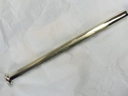 Trombone Pipe with Pull Ring (George Roberts, Bass, Nickel, .562 Bore)