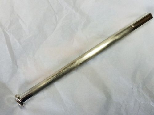 Trombone Pipe with Pull Ring (525C-N, Nickel, Tenor, .525 Bore)