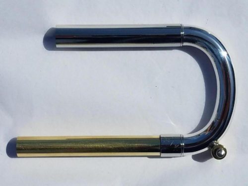 Bach Bb BSE-ML Lightweight Reverse Tuning Slide (Raw Finish, Semi-Round, Nickel, SE Series, ML Bore)