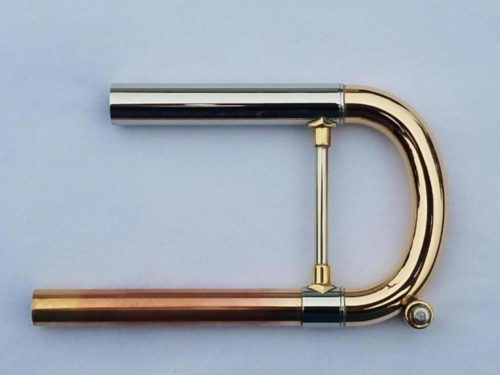 Bach Bb BSR-ML Lightweight Reverse Tuning Slide (Raw Finish, Semi-Round, Bronze, SR Series, ML Bore)