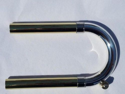 Bach Standard Weight Bb BSE-ML Tuning Slide (Raw Finish, Fully Round, Sterling Silver, SE Series, ML Bore)