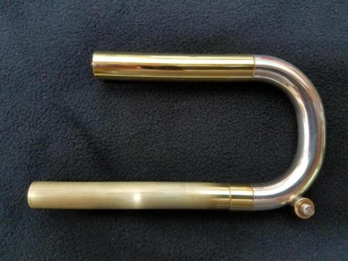 Schilke Bb Tuning Slide (Raw finish, Sterling Silver, Semi-Round SE Series, ML Bore, fits B1, B2, and B5)